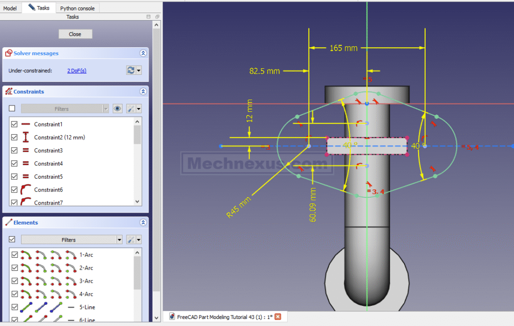 model-pipe-with-flange-in-freecad-gallery-serial-no-26-mechnexus