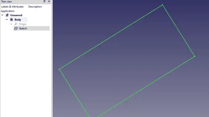 Easily Rotate Sketch in FreeCAD