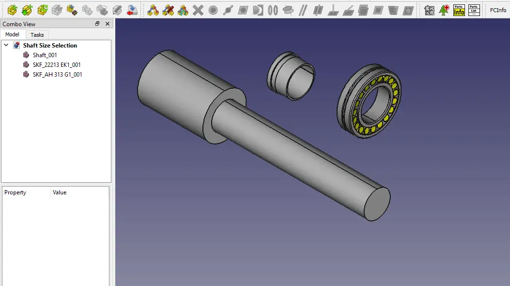 Shaft Size With Respect To Bearing Number 01