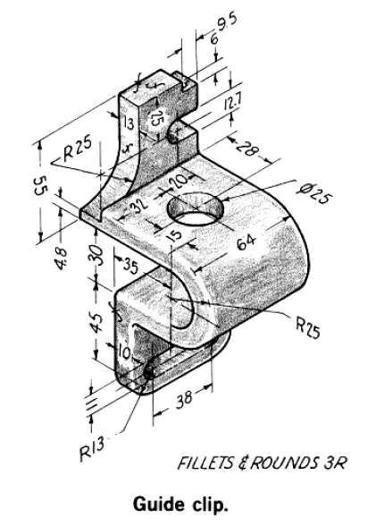 Model Guide Clip In Freecad