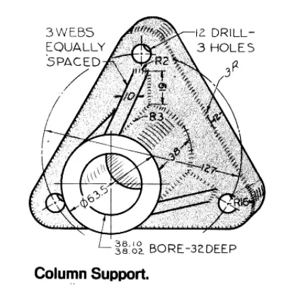 Model Column Support In Solidworks