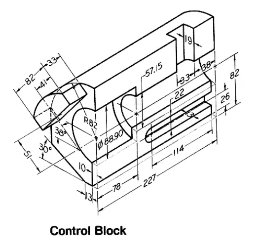 Model Control Block In Solidworks