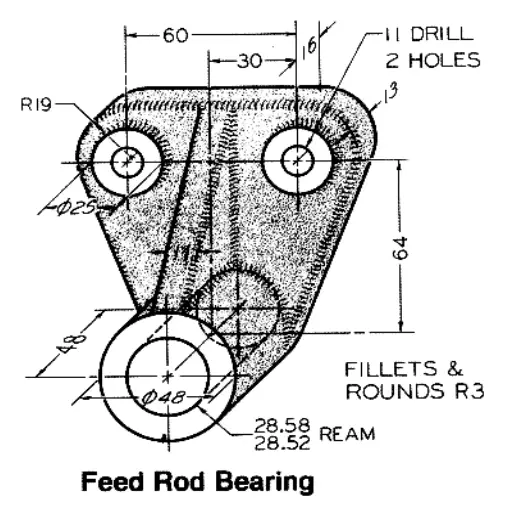 Model Feed Rod Bearing In Solidworks