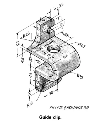 Model Guide Clip In Solidworks