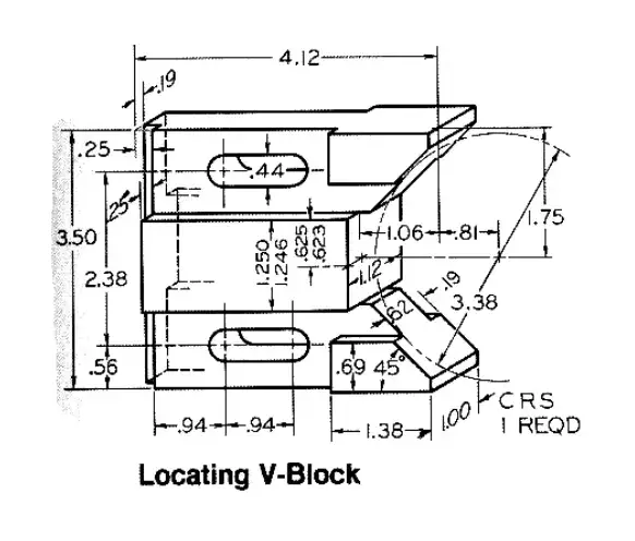 Model Locating V Block In Solidworks