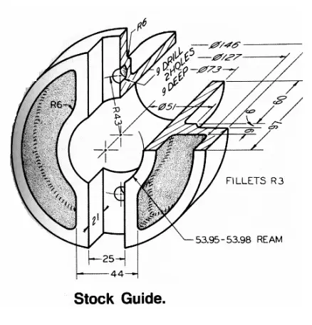 Model Stock Guide In Solidworks