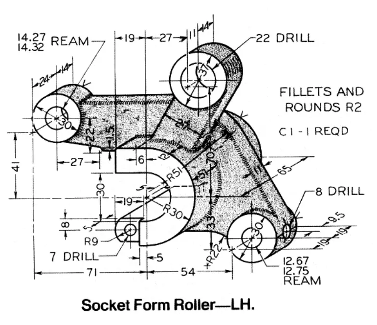 Socket Form Roller In Solidworks