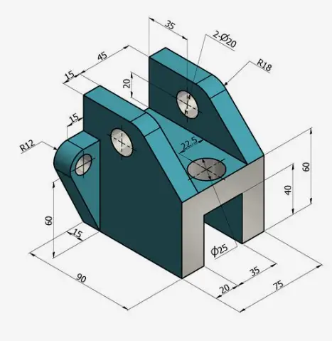 Freecad Part Modeling Tutorial 105