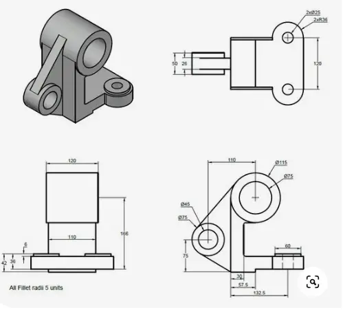 Freecad Part Modeling Tutorial 116