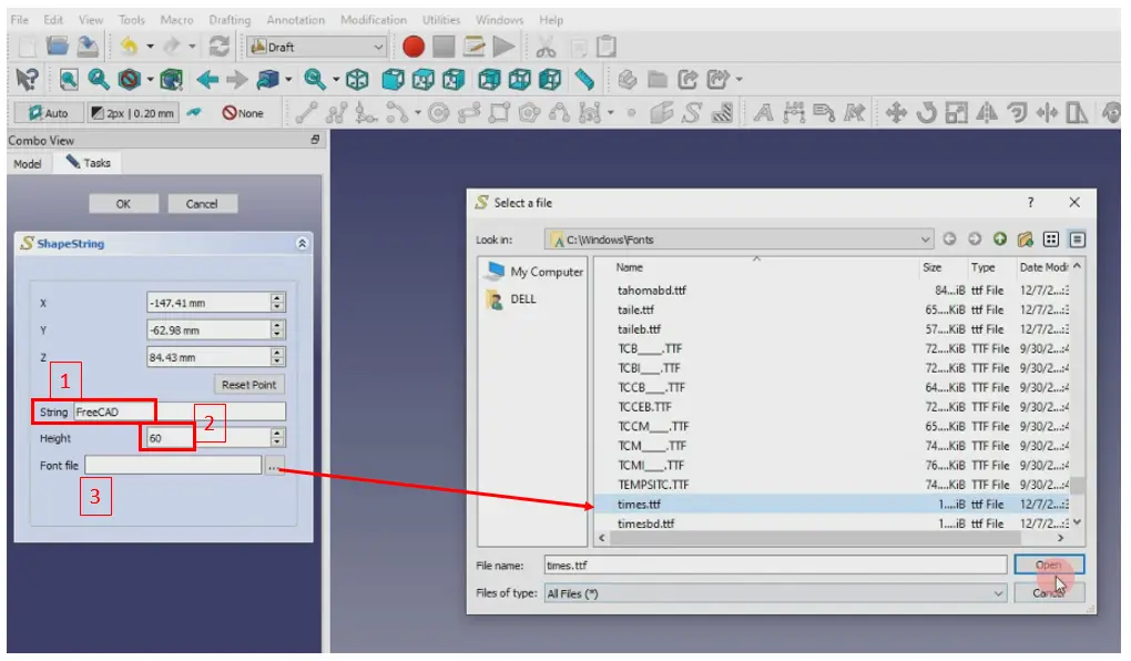 Making A String Solid In Freecad 06