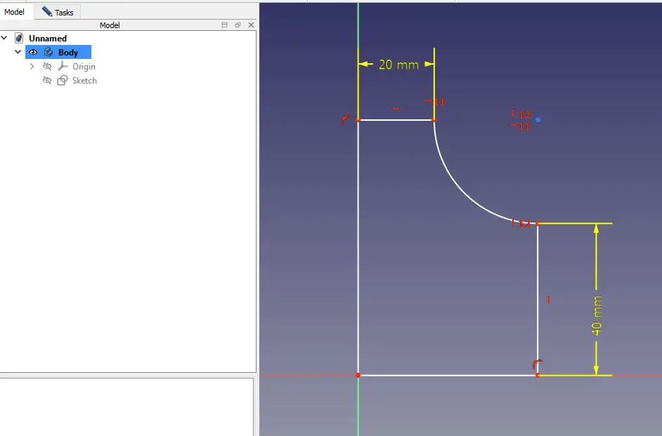 Setting The Color Of Sketch Lines In Freecad 01