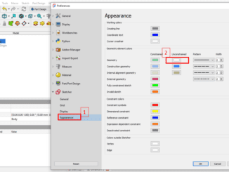 Setting The Color Of Sketch Lines In Freecad 02