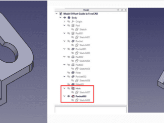 Suppress Part Feature In Freecad 1.0 Version 01