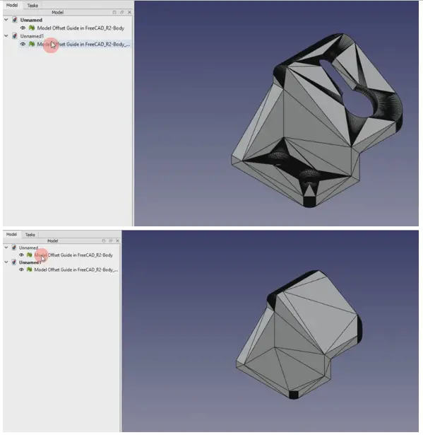 Suppress Part Feature In Freecad 1.0 Version 06