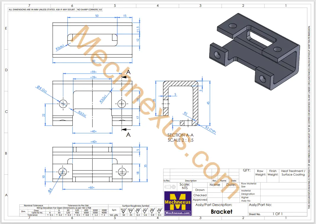 Part Modeling And Drafting 16