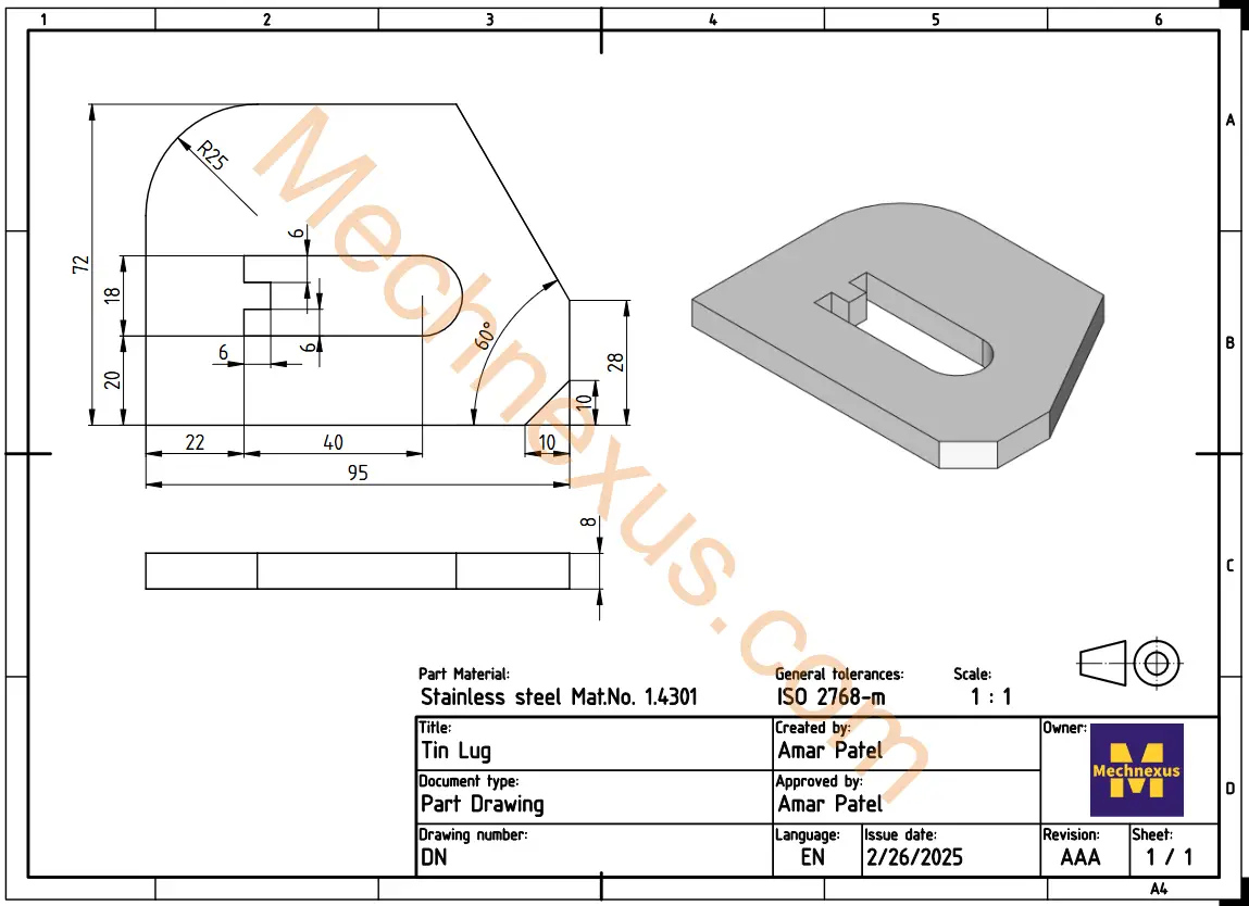 Modeling & Detailing Of Tin Lug Watermarked