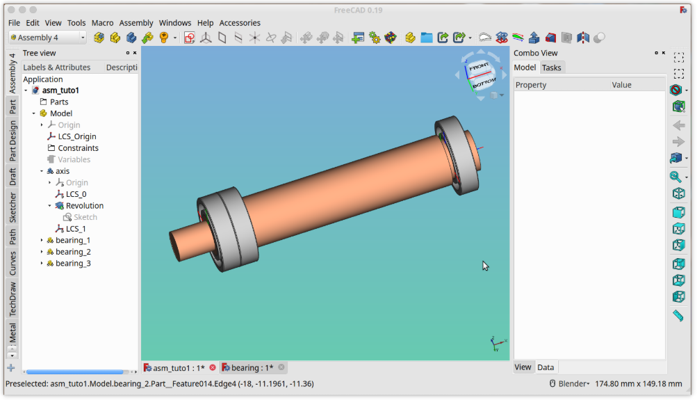 Assembly4 workbench 01