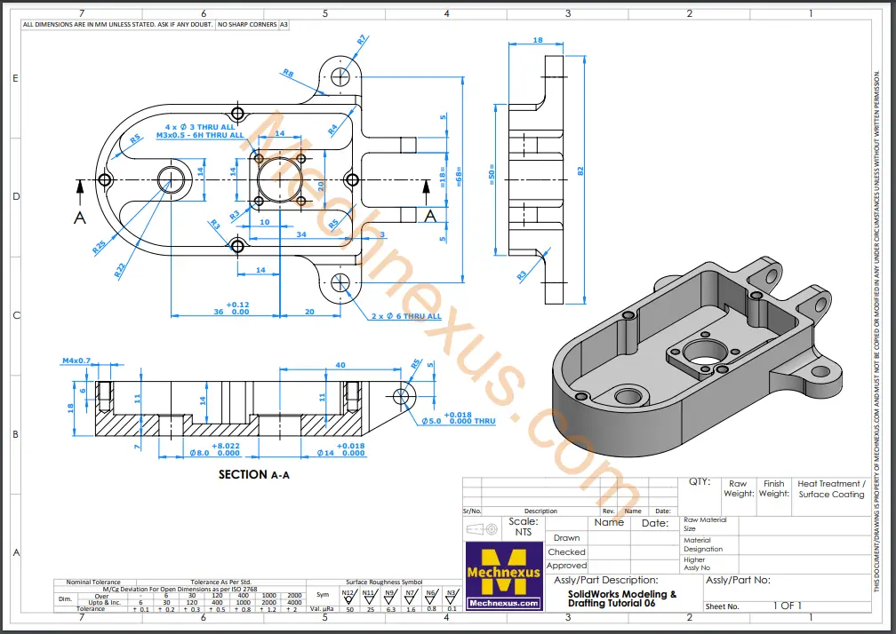 Solidworks drawings avoid these common errors 01