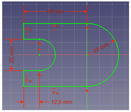 Basic overview of freecad sketcher workbench 02