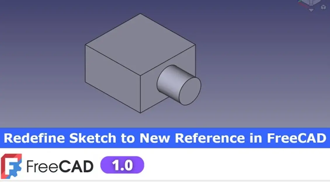 Redefine sketch to new reference