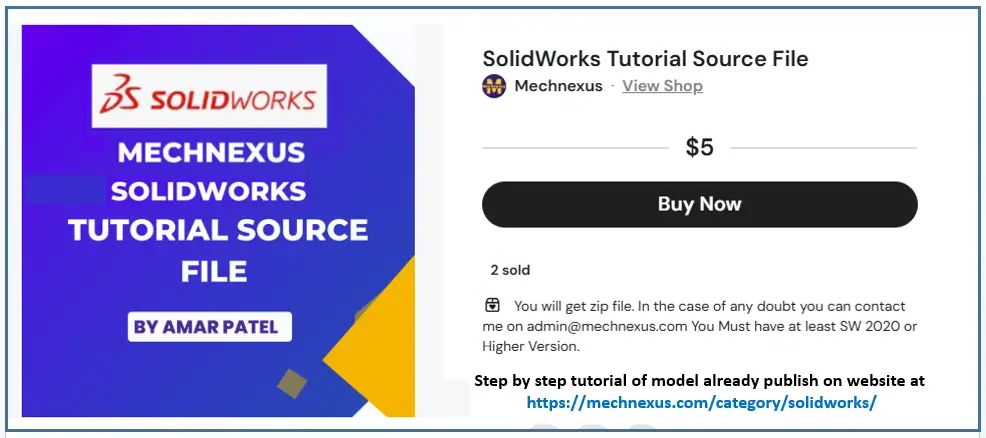 Solidworks tutorial ko fi shop 04