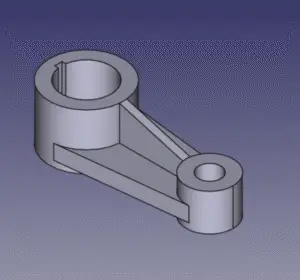 33. model bracket in freecad 33
