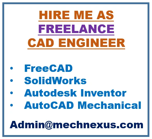 Freelance cad engineer