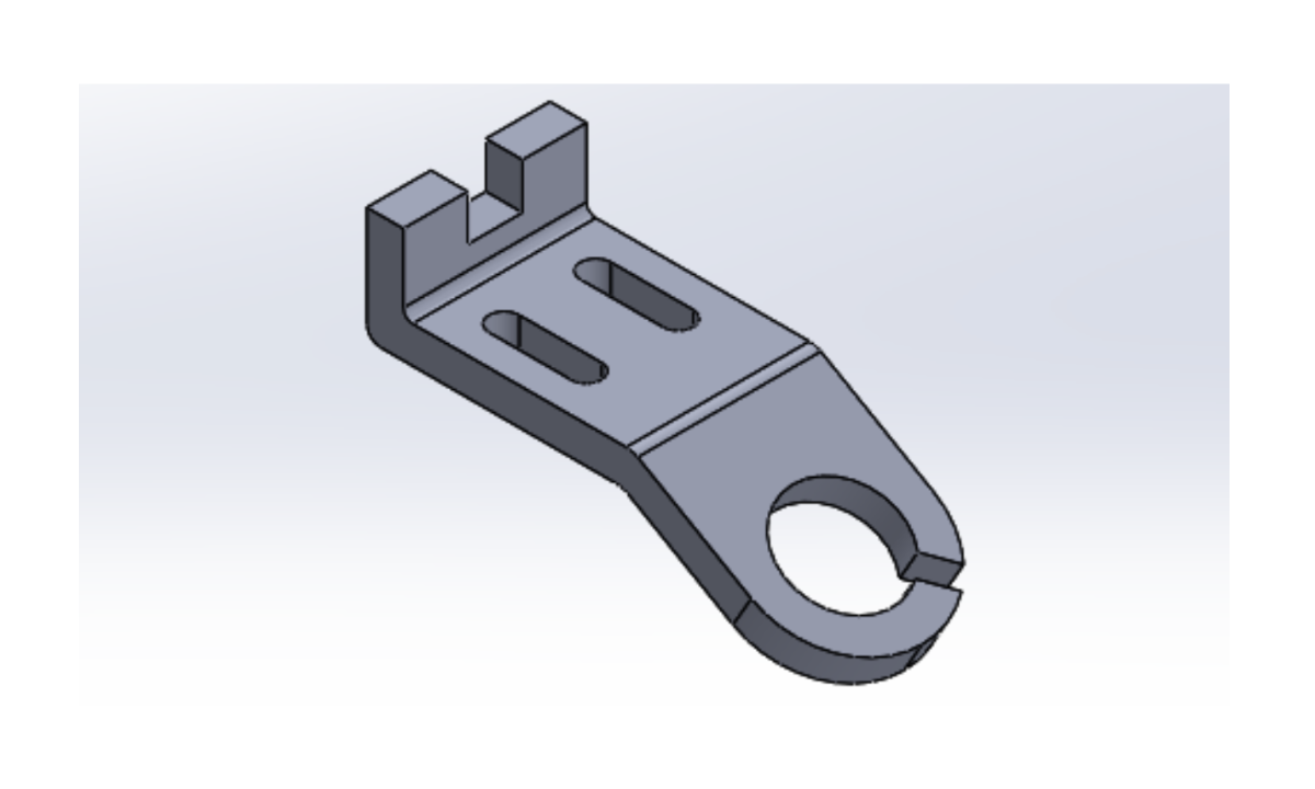 Model anchor clip in solidworks (1)