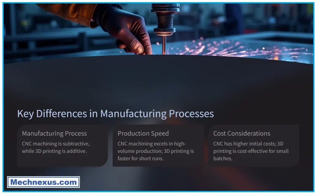Difference in Manufacturinh