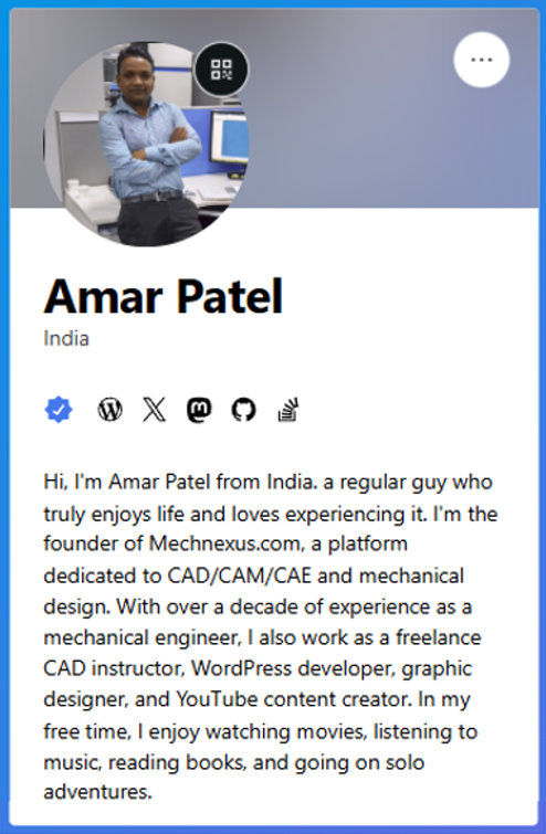 My Gravatar Profile T10