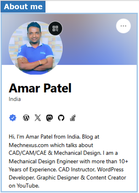 My Gravatar Profile T15