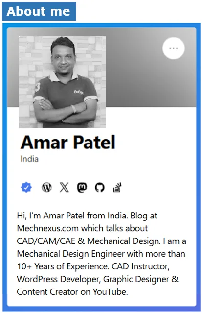 My Gravatar Profile T20