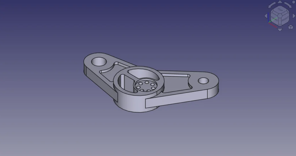 Model Control Arm in FreeCAD (Gallery Serial No.247) – Mechnexus