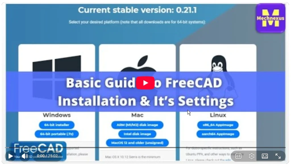 2026 01 19 17 01 20 Basic Guide to FreeCAD Installation & It’s Settings FreeCAD FreeCAD Settings
