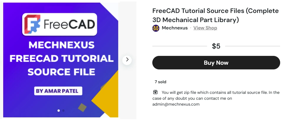 FreeCAD Tutorial Source Files